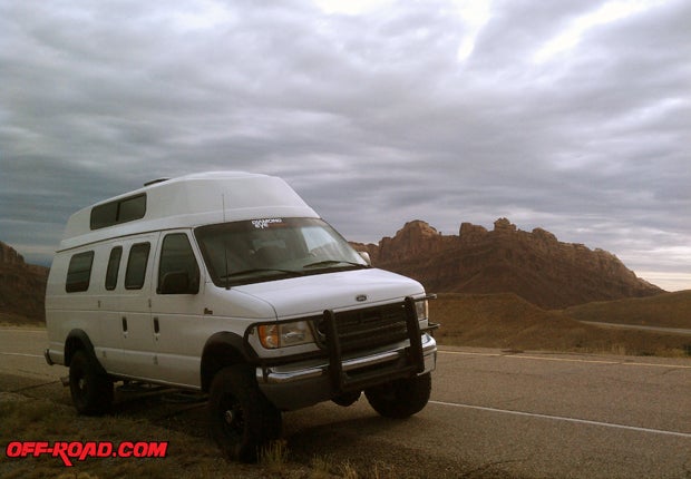 Project Motovan was driven back from Colorado after Colorado Campervan helped finish up the customization of our off-road van conversion. 