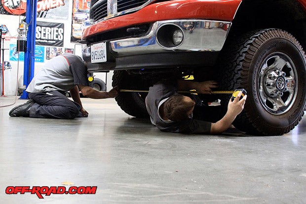 After completing the installation of your KORE HP Series leveling kit, it is recommended that a front alignment be done.