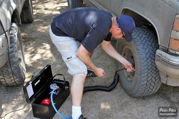 Some tools and equipment are essential despite their size. A toolbox-fitted compressor is essential for overlanding (and your truck better be able to power it). The same goes for portable welding equipment. Both are excellent bartering devices as well.