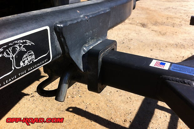 The Joe Hauler can be mounted to any Class III trailer hitch, but it must be a strong, frame-mounted type. Strength depends on the kind of vehicle and varies based your vehicles hitch and tow rating. Learn what those numbers are before you start hauling.