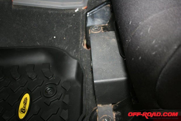 Each under-seat safe is perfect for carrying a pistol, an extra magazine or two, and a couple boxes of cartridges, or other small but valuable items.