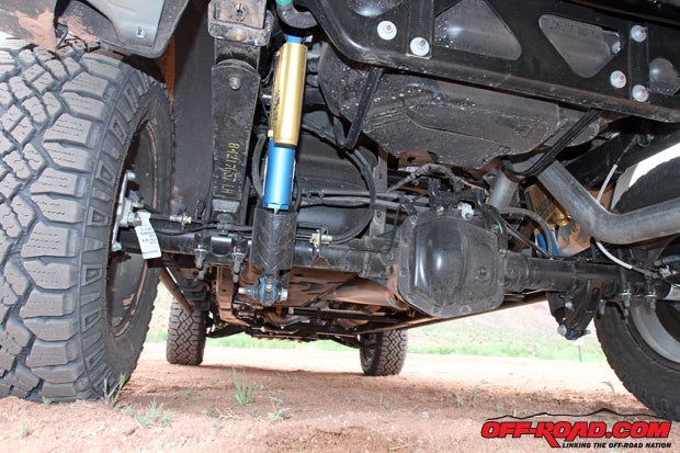 The Multimatic DSSV dampers performed well during our time with the ZR2, but the low mounting of the rear units contributes to the 8.9 inches of ground clearance that's a little lower than we'd like. 