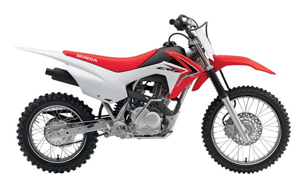 The standard 2014 CRF125F will replace Honda's CRF80F. 