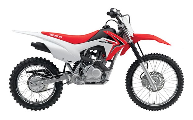 Two new CRF125F models will be offered in 2014, including the Big Wheel version that will replace the CRF100F.