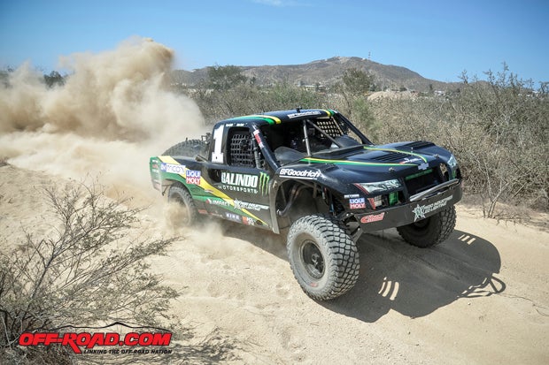 Steven Eugenio and Armin Schwarz finished in the runner-up position in Trophy Truck. 