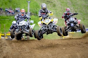 Creamer takes the holeshot. (Photo by Michael Roth)