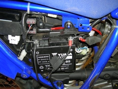 Project Yamaha TTR230 - Part 4 - Dirt bike battery ... ttr 230 wiring diagram 